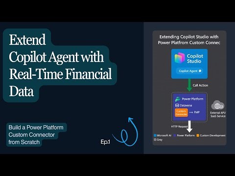 Build custom connector from scratch - Extend Copilot Agent with Power Platform connector - P1