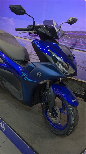 New 2026 Yamaha Aerox 155 S - Racing Blue