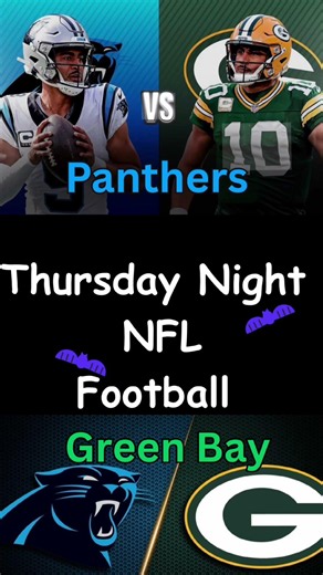 NFL Thursday night #nfl #greenbaypackers #carolinapanthers