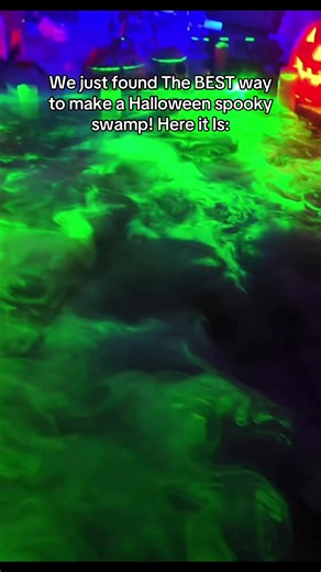 Spooky ideas for summerween/ Halloween I just got this laser swamp light projector