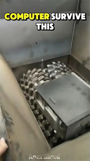 This Machine Destroys a PC in Seconds! 💥 #shorts #shortvideo #ApexShred