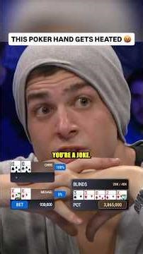 Poker Players Have HEATED ALTERCATION at $1,000,000 WPT Final Table 😳 #poker #casino #pokerhands