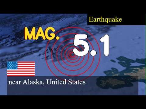 earthquake near Alaska, United States live updates today : 5.1 magnitude earthquake struck near Alas