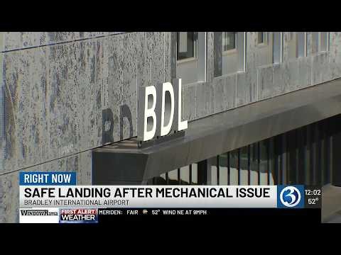 American Airlines flight reports mechanical issue ahead of Bradley landing