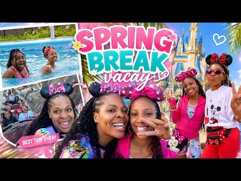 BEST SPRING BREAK ROAD TRIP TO FLORIDA EVER? 👀😂… or NAH?! 😳 (Disney + Drama + Crashouts