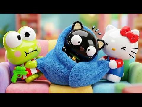 HELP CHOCOCAT! A FUNNY Rescue Turns Into a BIG STRUGGLE 😳🐱 | Hello Kitty Animation