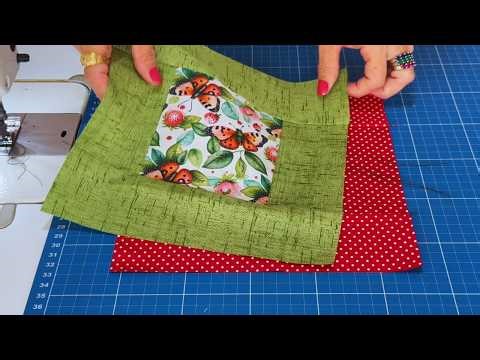 PATCHWORK Rápido Fácil e DIFERENTE de Fazer! BORA Costurar!!