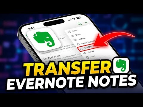 How to Transfer Your Notes with Evernote - Step By Step