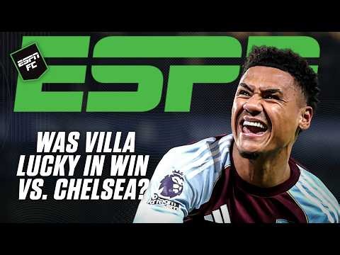 Is Aston Villa a LEGIT CONTENDER for the Premier League title? REACTION to win vs. Chelsea | ESPN FC