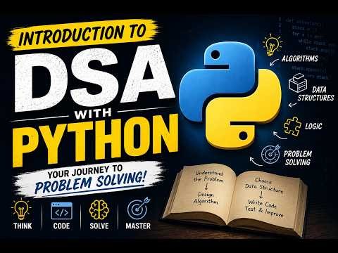 DSA with Python — Course Orientation & Roadmap