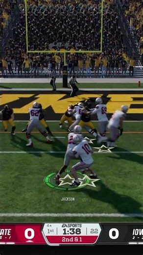 Ohio State Bo Jackson Run TD vs Iowa - College football 27