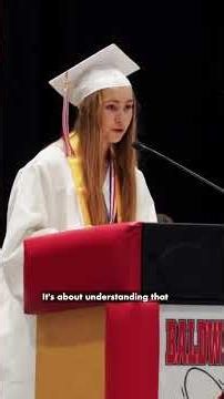 The best moments from our graduation speeches ❤️ 🤍