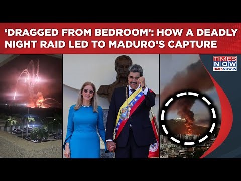 Maduro Arrested: How Venezuela's President And Wife Were Dragged From Their Bedroom During US Raid