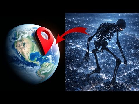 Giant SKELETON Actually Found on Google Maps