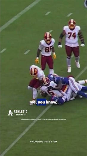 Dru Phillips walks us through his first sack of last week's game #giants #nfl #shorts #druphillips