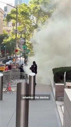 FBI: Person threw an ‘incendiary device’ at NYC headquarters