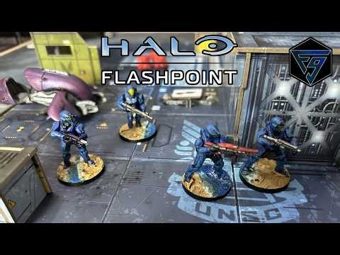 Red VS Blue Spartans | Halo Flashpoint Battle Report
