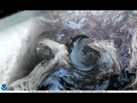 🛰️ GOES-18 Pacific NW — Last 7 Days (Live Loop) — Updated 2026-04-01