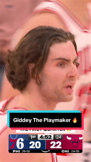 Josh Giddey's Early Playmaking for the Bulls