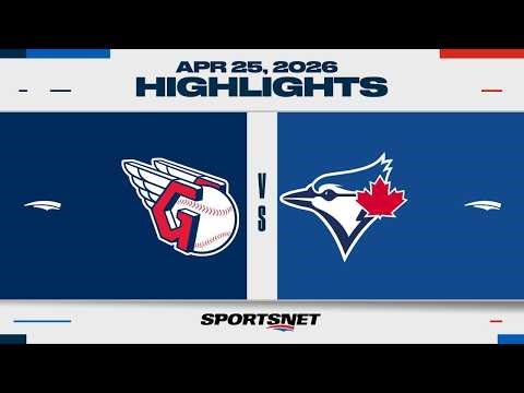 MLB Highlights | Guardians vs. Blue Jays - April 25, 2026