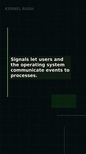 Linux Process Signals: A Practical Linux Guide Step by Step | KernelRush #Shorts