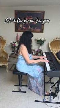 Let it Go from Frozen Piano Cover 🎹 #relaxing #piano #music #best #popular #song #hit #cover #frozen