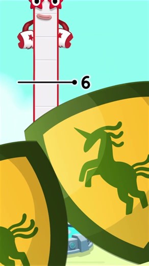 Numberblocks Learn to Count 10 Magic Run World in Medieval Kingdom New Season | Numberblocks