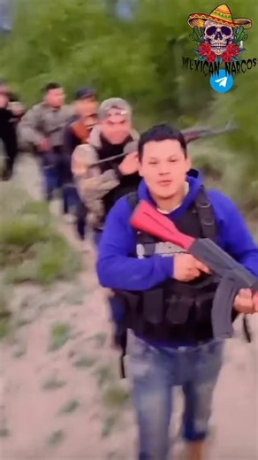 Cartel News on Instagram: "Sicarios of the Metros, a faction of the Gulf Cartel, are moving around an unidentified rural area in the states of Tamaulipas or Nuevo León. Los sicaros de los Metros, una facción del Cártel del Golfo, se están moviendo por una zona rural no identificada en los estados de Tamaulipas o Nuevo León."