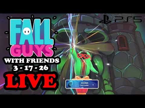 Ranked Knockout and Daily Challenges! Then Some Infinity Tower Tycoon! - Fall Guys Live PS5