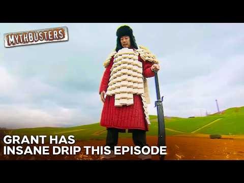 Could Paper Armor Really Protect You As Well As Steel? | MythBusters