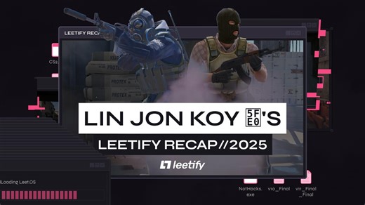 Lin Jon Koy 忠's 2025 Leetify Recap