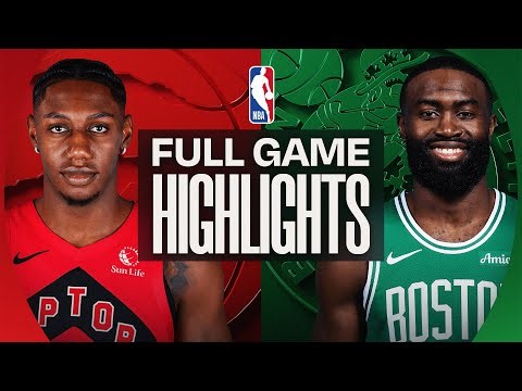 RAPTORS at CELTICS | FULL GAME HIGHLIGHTS | January 9, 2026