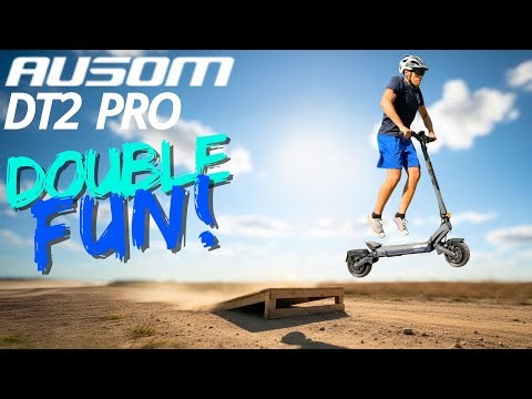 AUSOM DT2 PRO - FAST & POWER PREMIUM SCOOTER - FULL TEST