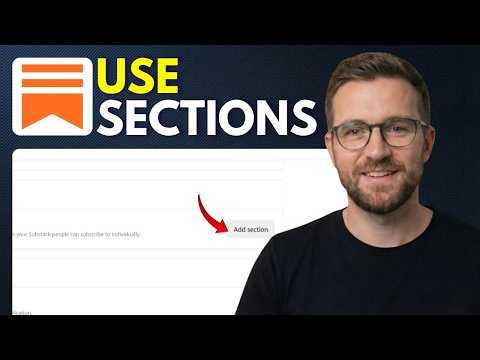 How to Use Sections on Substack (Step By Step 2026)