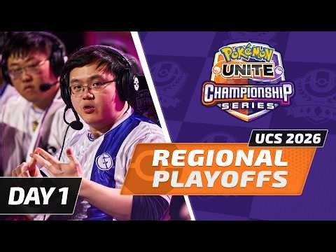 Regional Leagues Playoffs: Day 1 | Pokémon UNITE Championship Series