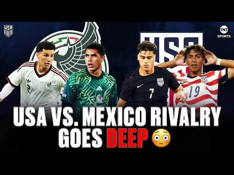 USA vs. Mexico Soccer is a Historic HEATED Rivalry 🔥