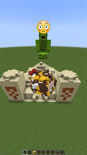 Can JJ & Mikey Save Their Buildings? Emoji Reaction #meme #shorts #minecraft
