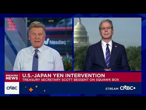 Treasury Sec. Bessent: A stable yen is important not only for the U.S., but for the entire region