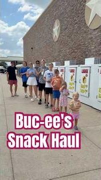Buc-ee's Snack Haul