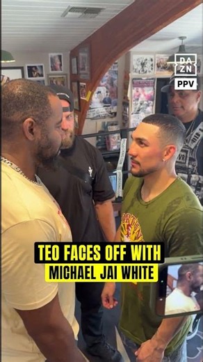 Teofimo Lopez faces off with actor & martial artist Michael Jai White 🤩