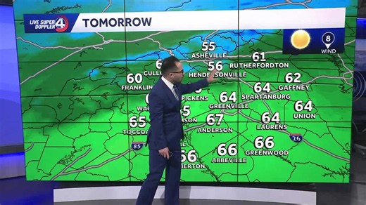 South Carolina Weather Forecast Update