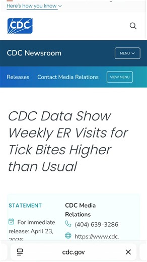 Tick bites on the rise