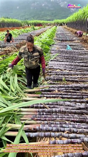 The Art of Sugarcane Harvesting