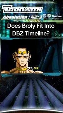 Can The Original Broly Fit Into The Dragon Ball Z Timeline? #dbz #dragonballz