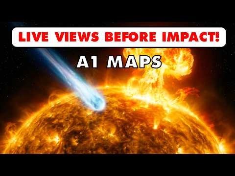LIVE TELESCOPE 3I/ATLAS AND MAPS BEFORE IMPACT!
