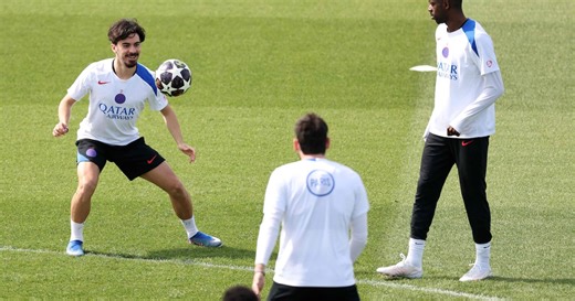 Ligue des champions: bonne nouvelle pour le PSG qui retrouve Vitinha et Hakimi à l'entrainement avant d'affronter le Bayern