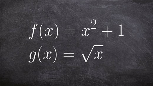 Pre-calculus - How to evaluate the composition of two functions and determine the domain