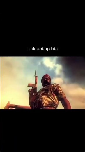 sudo apt update 💀
