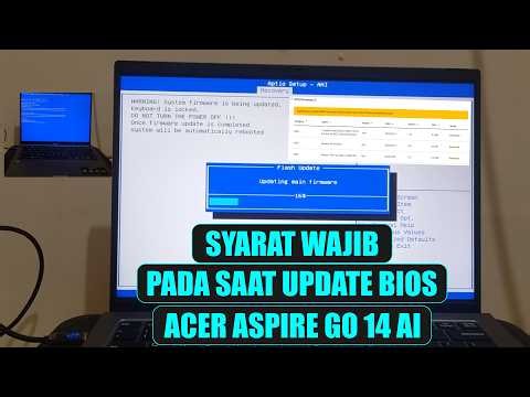 HOW TO UPDATE BIOS ON ACER ASPIRE GO 14 AI AG14-71M, DON'T SKIP | HARDWARE TUTORIAL