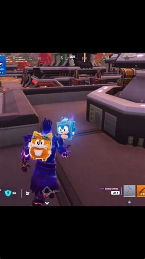 NEW Sonic & Tails Sprites Abilities Gameplay | Fortnite Update
